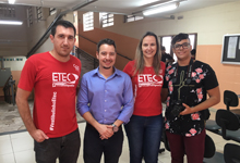 Etec recebe visita de empresário de Fernandópolis